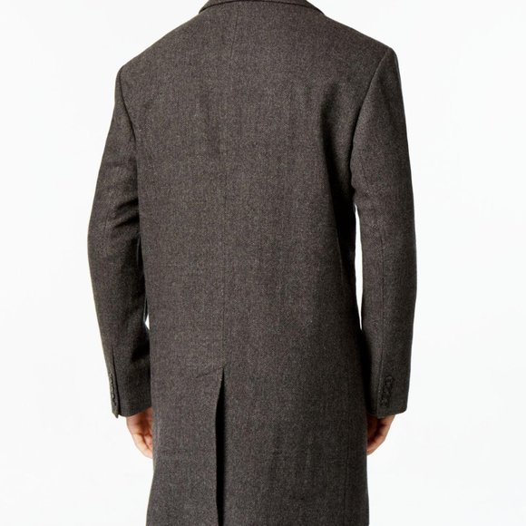 London Fog Coventry Wool-Blend Overcoat - Picture 3 of 14